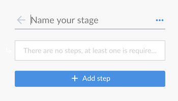 Stage Configuration