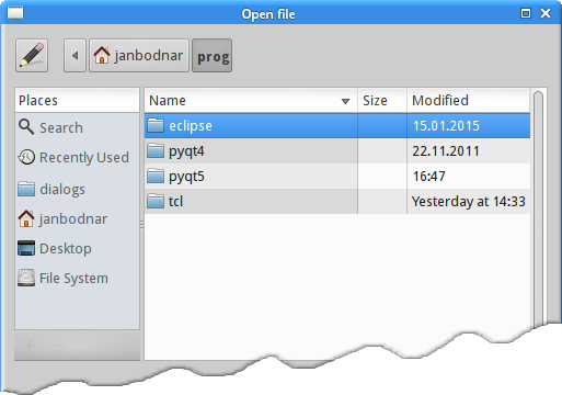 file Dialog